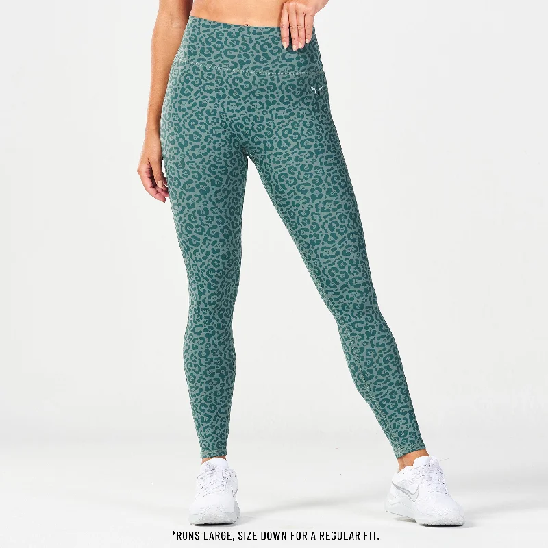 Ultra-lightweight Core Agile ACT Leggings 27" - Dark Forest Print
