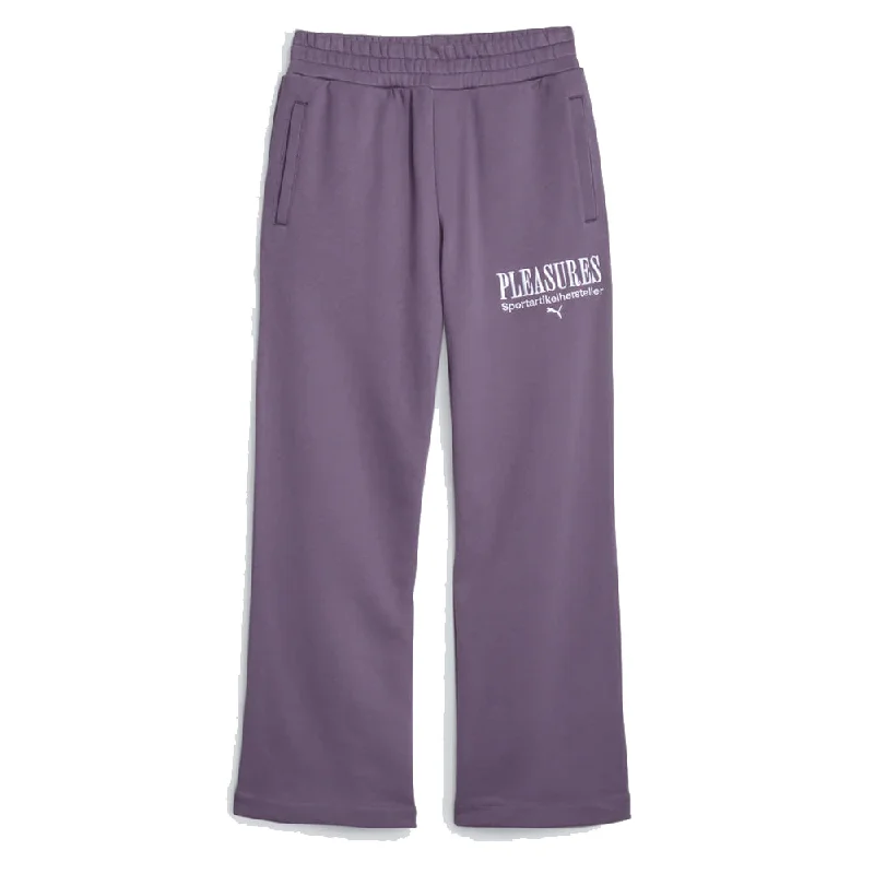 Chic Lounge Puma Puma X Pleasures Womens Sweatpants Purple Charcoal