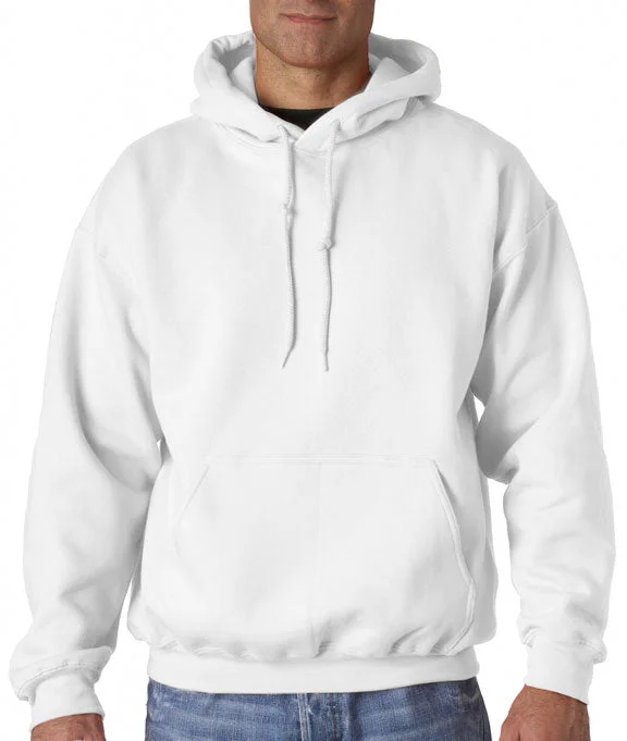 Urban Comfort 12500 - Gildan DryBlend® Adult Hooded Sweatshirt | White