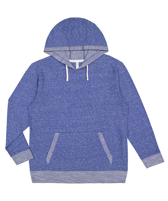 Style Design 6779 - LAT Adult Harborside Melange French Terry Hooded Sweatshirt | Royal Melange