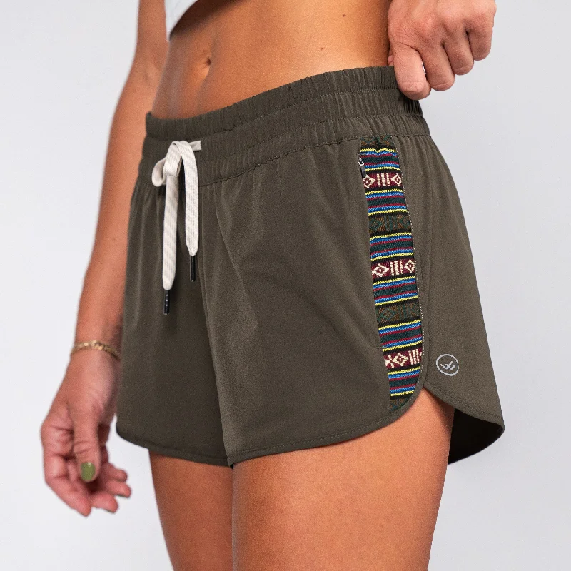 Youthful Vitality Sunnie Short (Athletic) - Olive