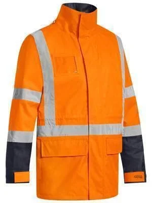 Easygoing Style Bisley Workwear Taped Ttmc-w 5 In 1 Rain Jacket (Waterproof) BJ6377HT
