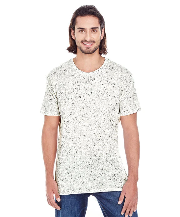 Simple Comfort 103A - Threadfast Apparel Mens Tri-blend Fleck Short-Sleeve T-Shirt | Cream Fleck
