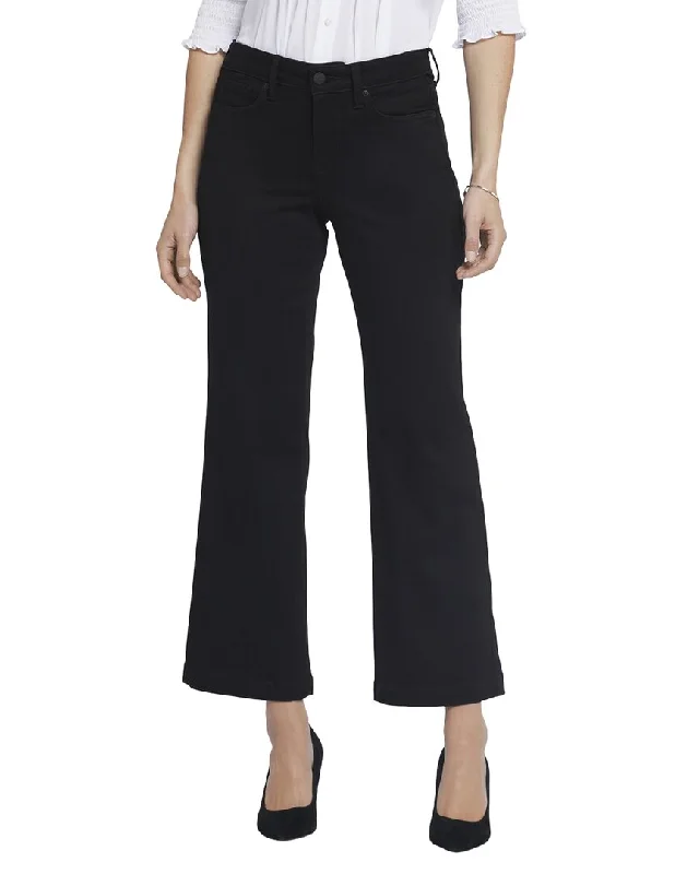 Street Graffiti Design NYDJ Julia Black Rinse Relaxed Jean