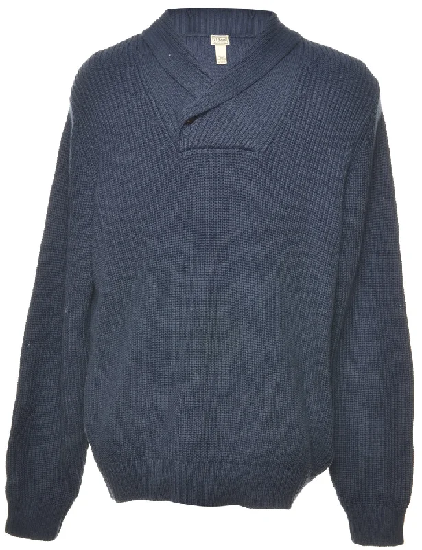 Bright Colors L.L. Bean Navy Jumper - M