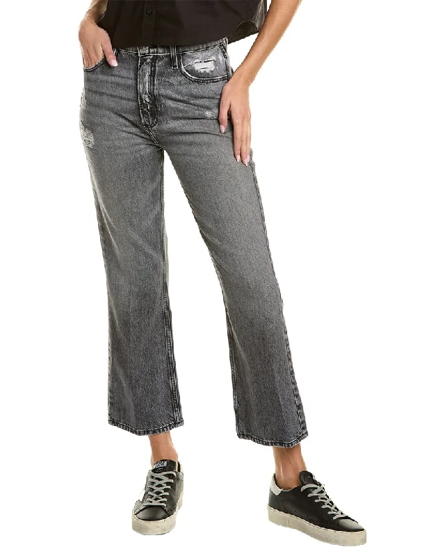 Literary Style FRAME Denim Le High N' Tight Kallin Crop Mini Bootcut Jean