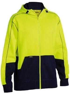 Daily Comfort Bisley Workwear Hi Vis Fleece Hoodie BK6819