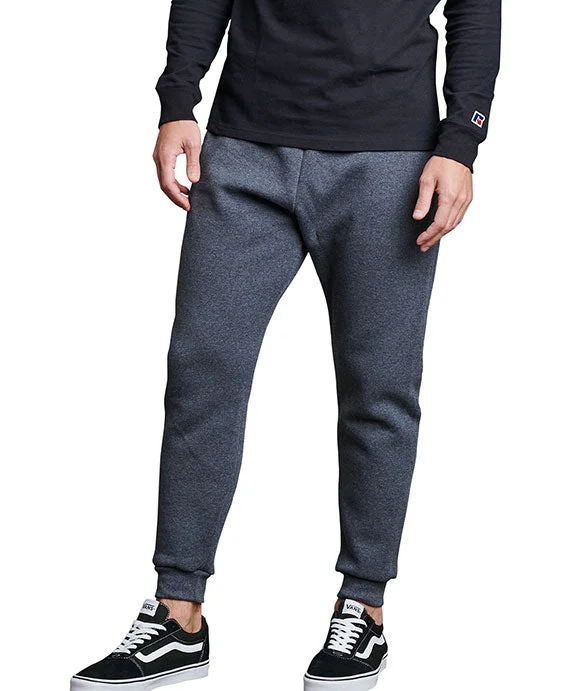 Romantic And Sweet 20JHBM - Russell Athletic Mens Dri-Power® Pocket Jogger Sweatpants | Black Heather