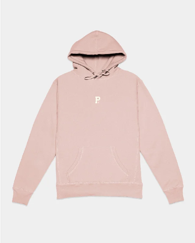 Comfy Pants HeavyKnit Centerpiece Hoodie - Dusty Pink