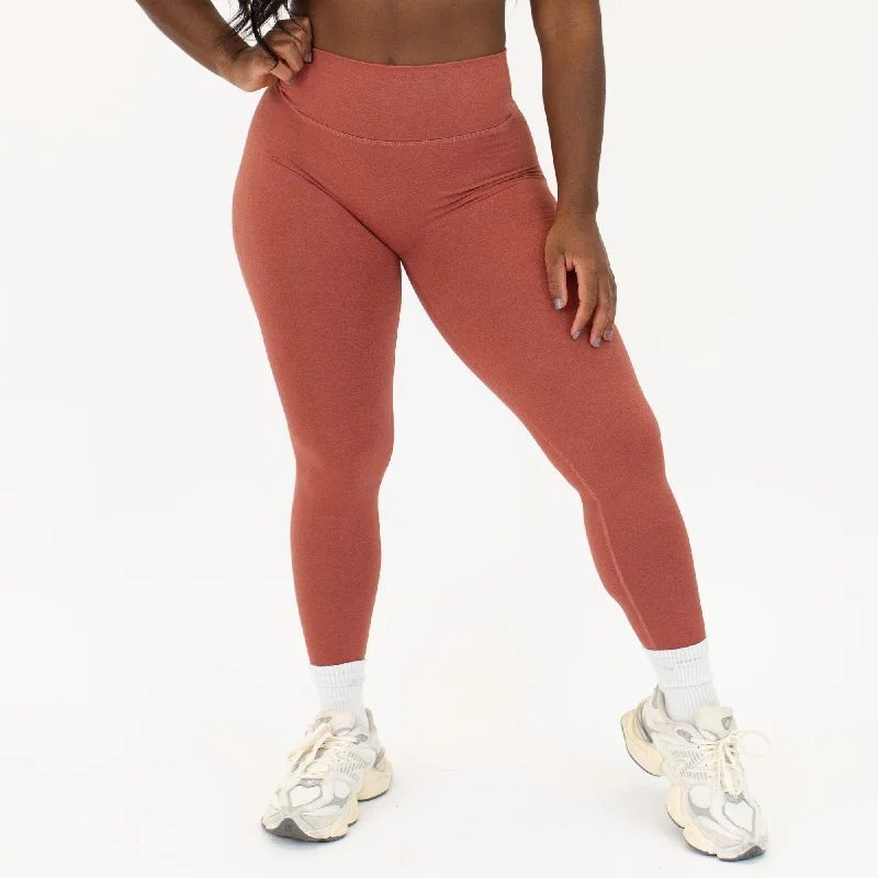 Comfortable and simple Charge Legging 25"- No Front Seam - Higher Rise