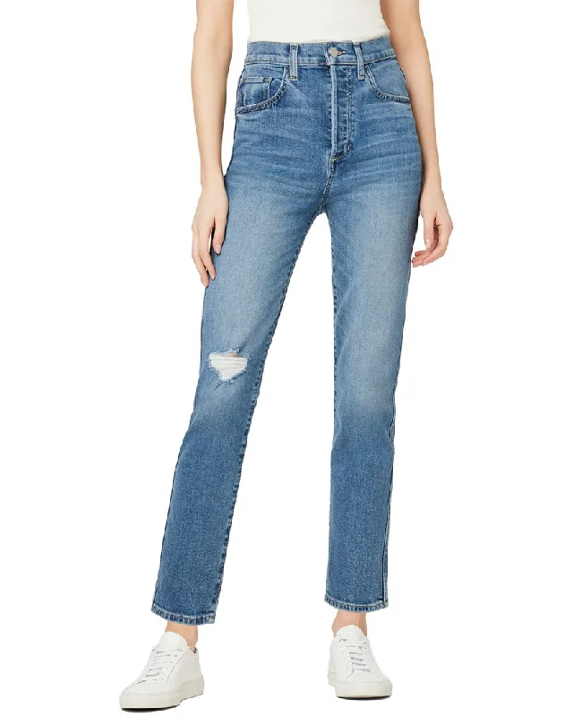 Simple Comfort JOE'S Jeans The Raine Barnes Destructed Ankle Straight Leg Jean