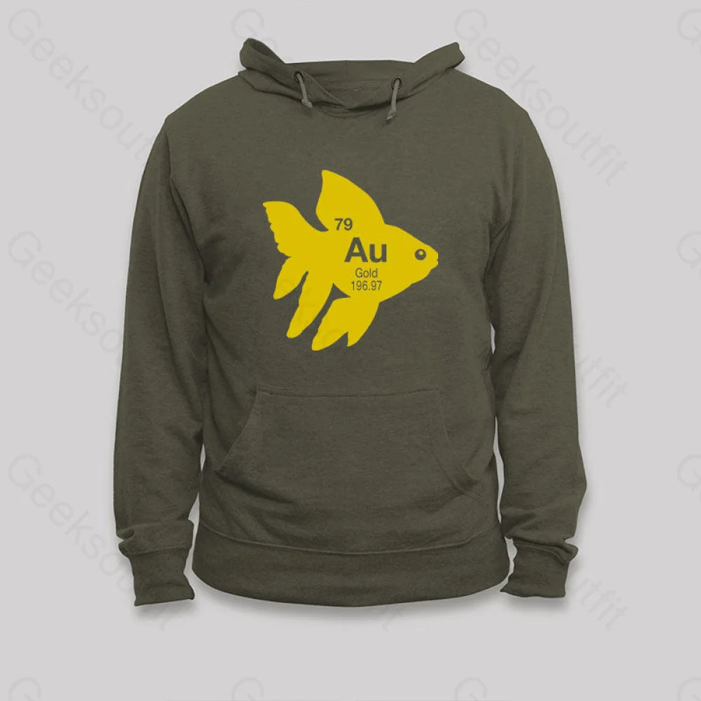 Cozy Outerwear Au Gold Fish Hoodie