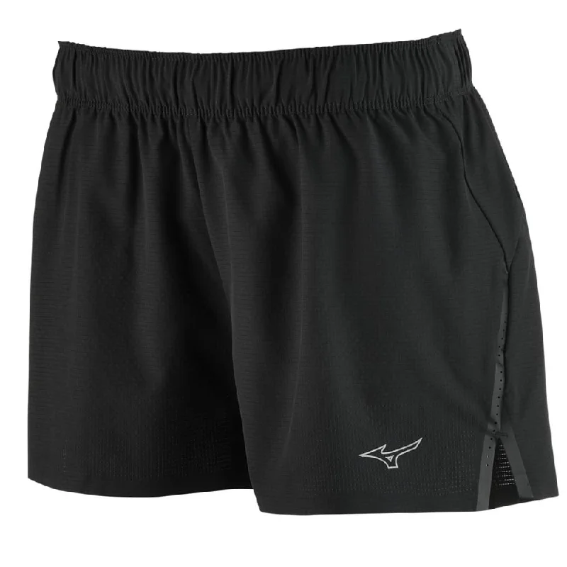 Light And Breathable Mizuno Women's Performance 4" Short + Liner
