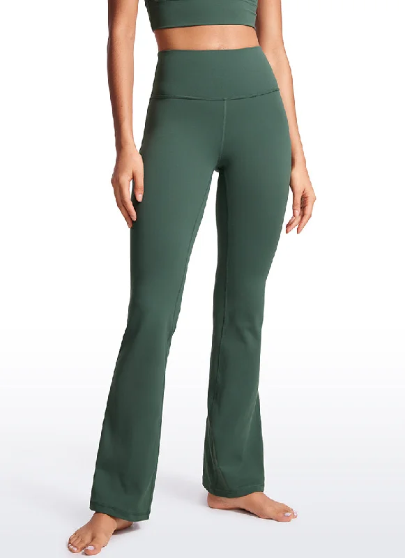 Street Personality Style Butterluxe High Waist Flare Pocket Leggings 30.5"