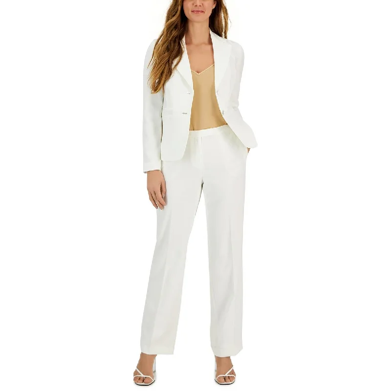Soft Layers Le Suit Womens Mid-Rise Career Trouser Pants