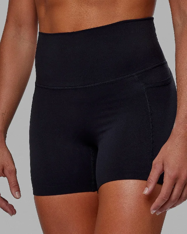 Retro Dress Elixir X-Shorts With Pockets - Black