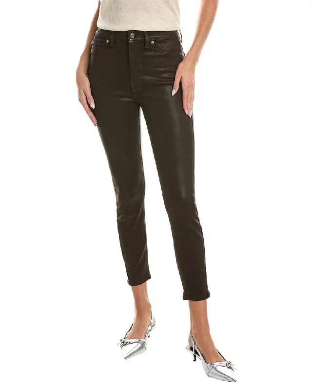 Everyday Comfort 7 For All Mankind High-Waist Chocolate Coated Ankle Skinny Jean
