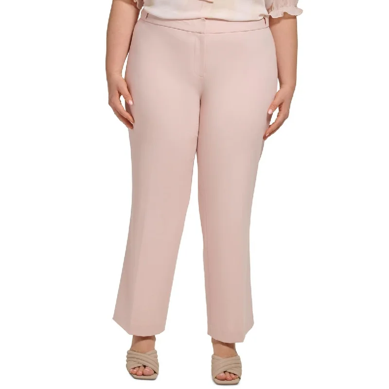 Sports And Leisure Calvin Klein Womens Plus Crepe Ankle Pants