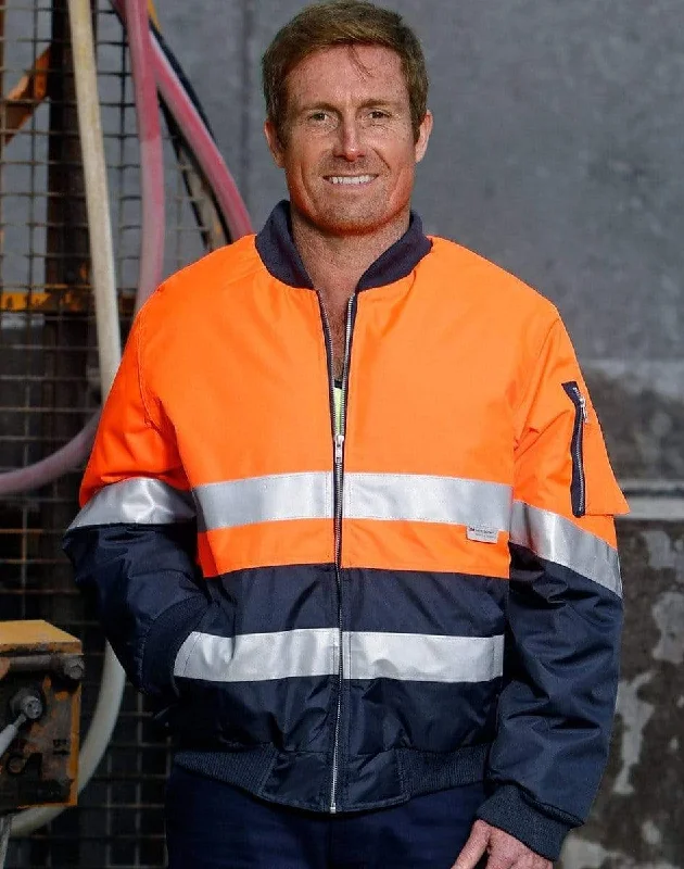 Easygoing Fashion Hi-vis Two Tone Flying Jacket SW16A