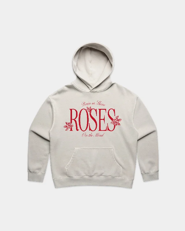 Cozy Fit Women's Sueded Roses on the Mind Crop Hoodie