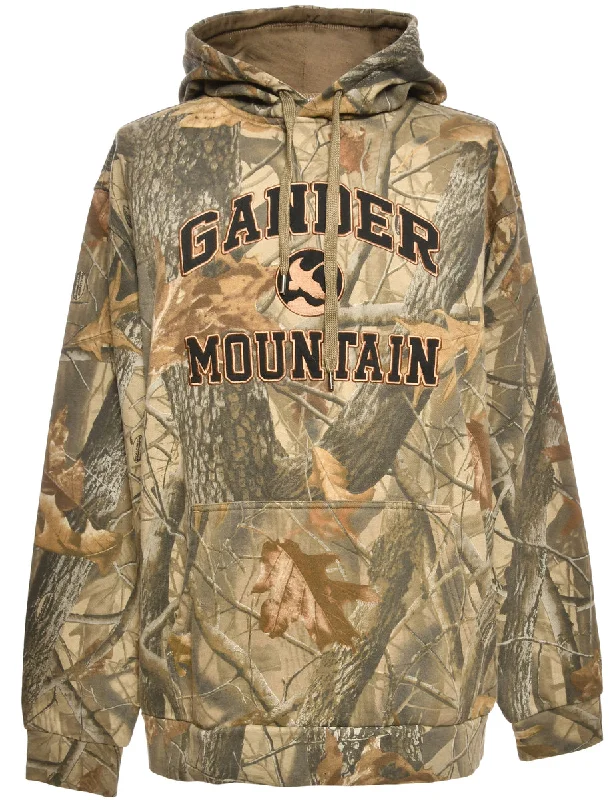 Everyday Comfort Woodland Printed Hoodie - M