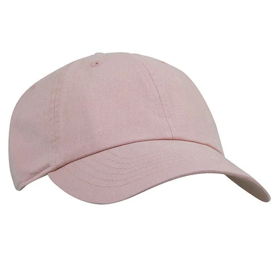 High-quality fabrics CA2000 - Champion Classic Washed Twill Cap | Pink