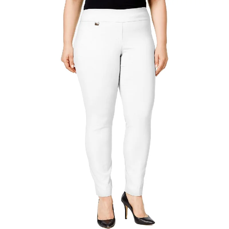 Cozy Vibes Alfani Womens Plus Tummy Control Petite Skinny Pants