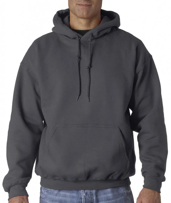 Soft Fabrics 12500 - Gildan DryBlend® Adult Hooded Sweatshirt | Charcoal