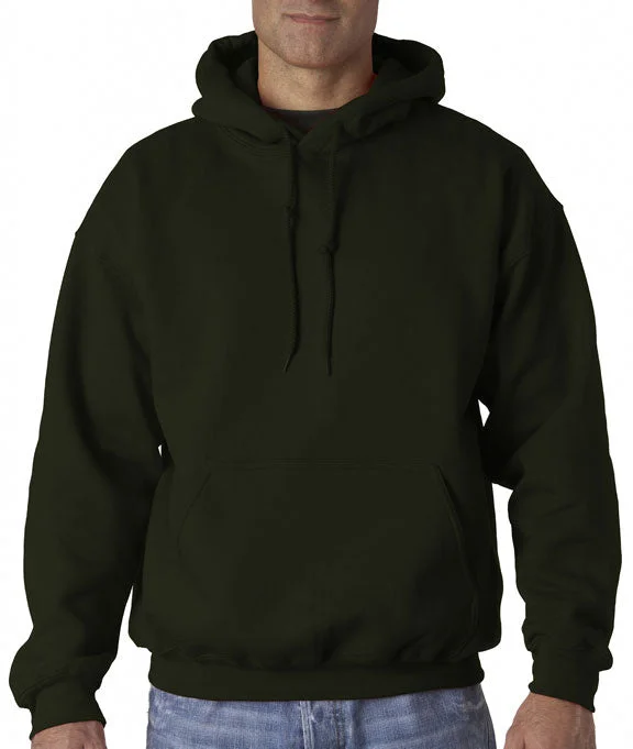Comfy Chic 12500 - Gildan DryBlend® Adult Hooded Sweatshirt | Forest Green