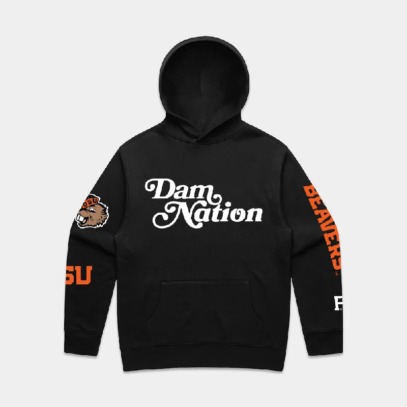 Cozy Shirts Sueded Dam Nation Hoodie