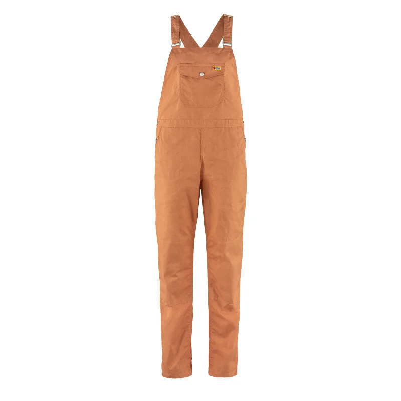 Basic Comfort Fjallraven Womens Vardag Dungaree Trousers Desert Brown