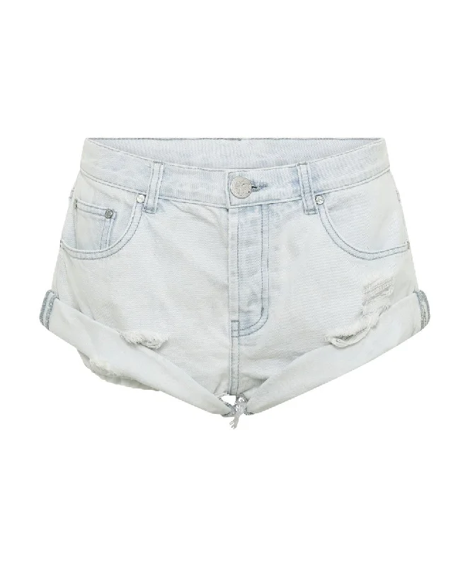 Carefree Style Bandits Low Waist Denim Shorts Xanthe