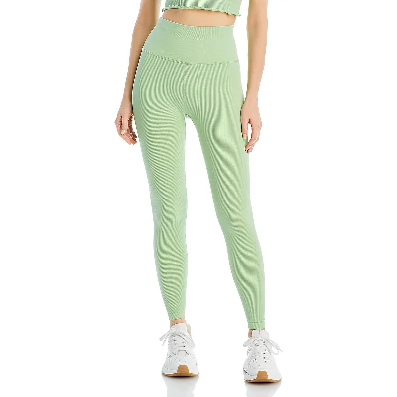 Trendy Wear Spiritual Gangster Womens Love Sculpt Ribbed Ribbed Knit Leggings