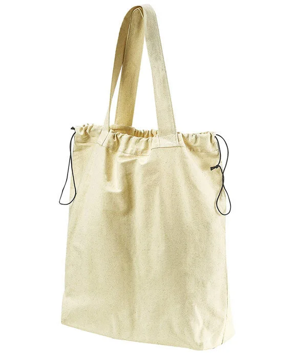 Warm and substantial BE087 - BAGedge Drawstring Tote Bag | Natural