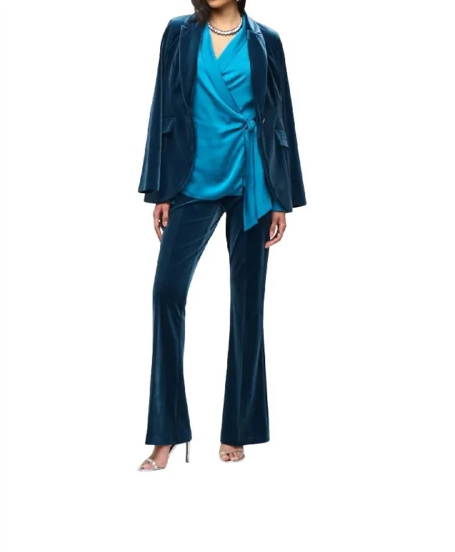 Soft Comfort Flared Pull-On Pant In Nightfall