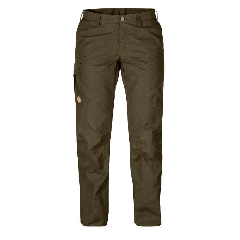 Simple Comfort Fjallraven Womens Karla Pro Trousers Curved Dark Olive