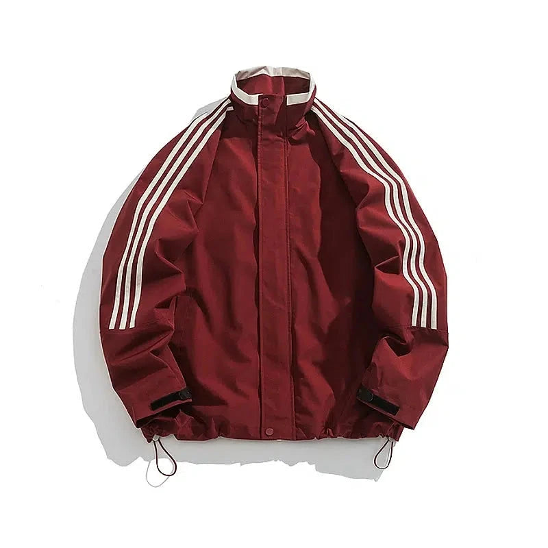 Body Design Stylish Athletic Stripe Jacket