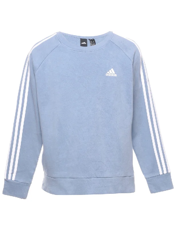 Fashion Elements Adidas Plain Lilac Sweatshirt - M