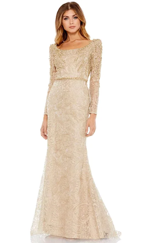 Classic Color Mac Duggal 11187 - Embroidered Evening Gown