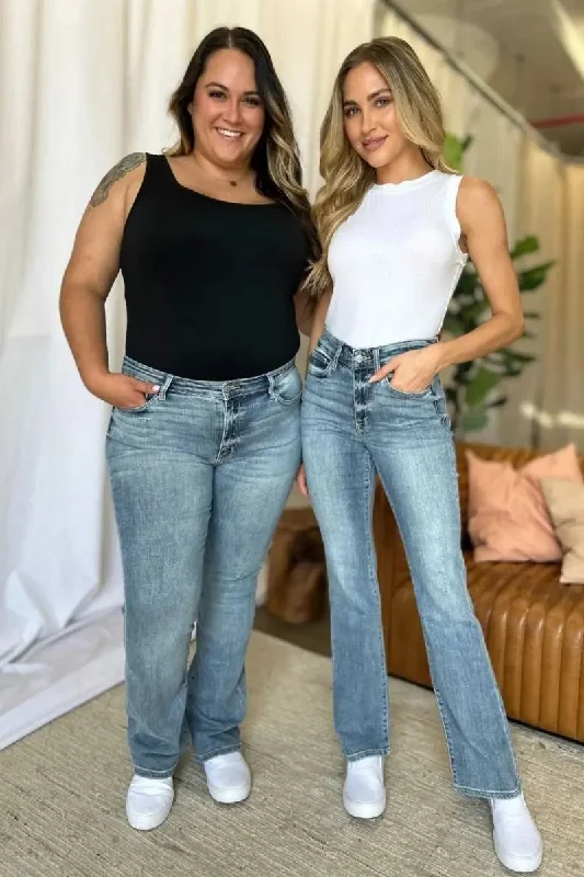 Skirt style Judy Blue Full Size Medium Rise Bootcut Jeans