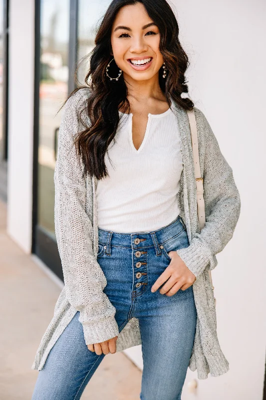 Easygoing Style Make A Wish Sage Green Cardigan
