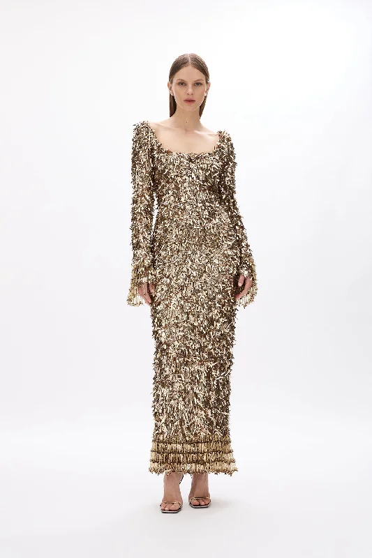 Embroidered Letters POSIE GOWN