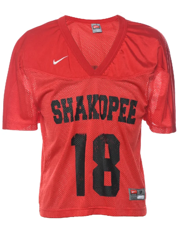 Elegant And Noble Nike Mesh Printed T-shirt - M