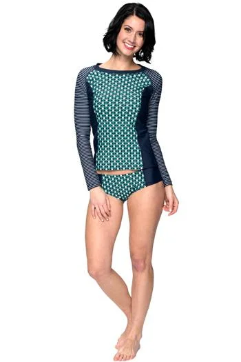 Minimalism Slim Fit Long Sleeve Rashguard-SALE