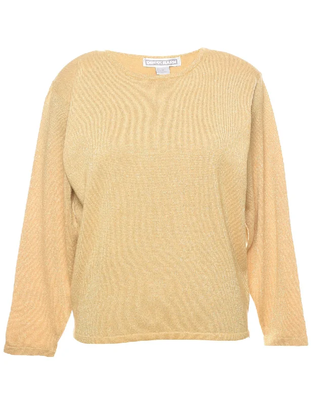 Lively And Youthful Dress Barn Jumper - M