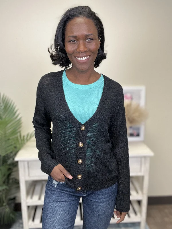 Versatile Comfort Just For Me Women's Cropped Cardigan