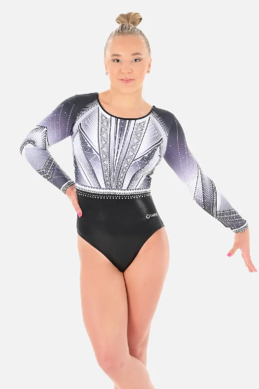 Double-sided Wear Achieve Long Sleeve Black and White