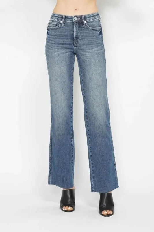 Cozy Dress Judy Blue Full Size Tummy Control Straight Jeans