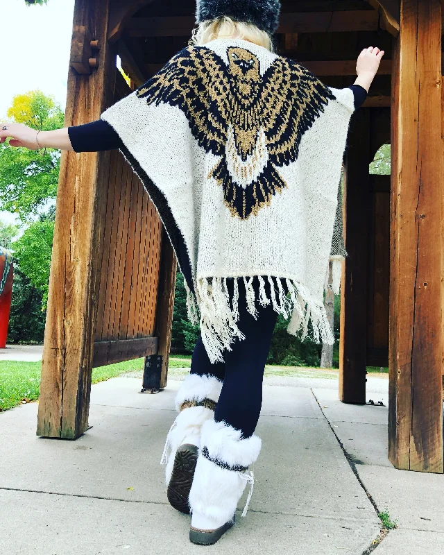 Modern Comfort Eagle Poncho