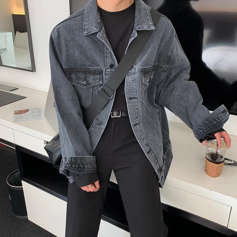 Double-sided Wear Basic Denim Jacket